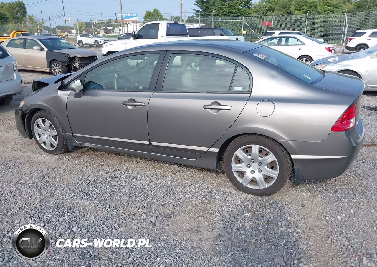 2007 Honda Civic Lx VIN:1HGFA16517L028609 - 3
