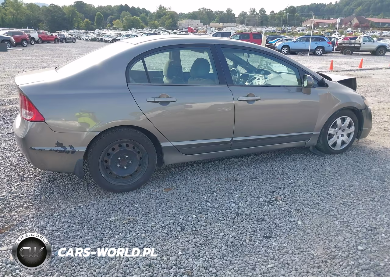 2007 Honda Civic Lx VIN:1HGFA16517L028609 - 4