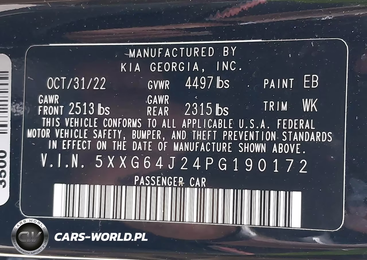 2023 Kia K5 Gt-Line VIN:5XXG64J24PG190172 - 9