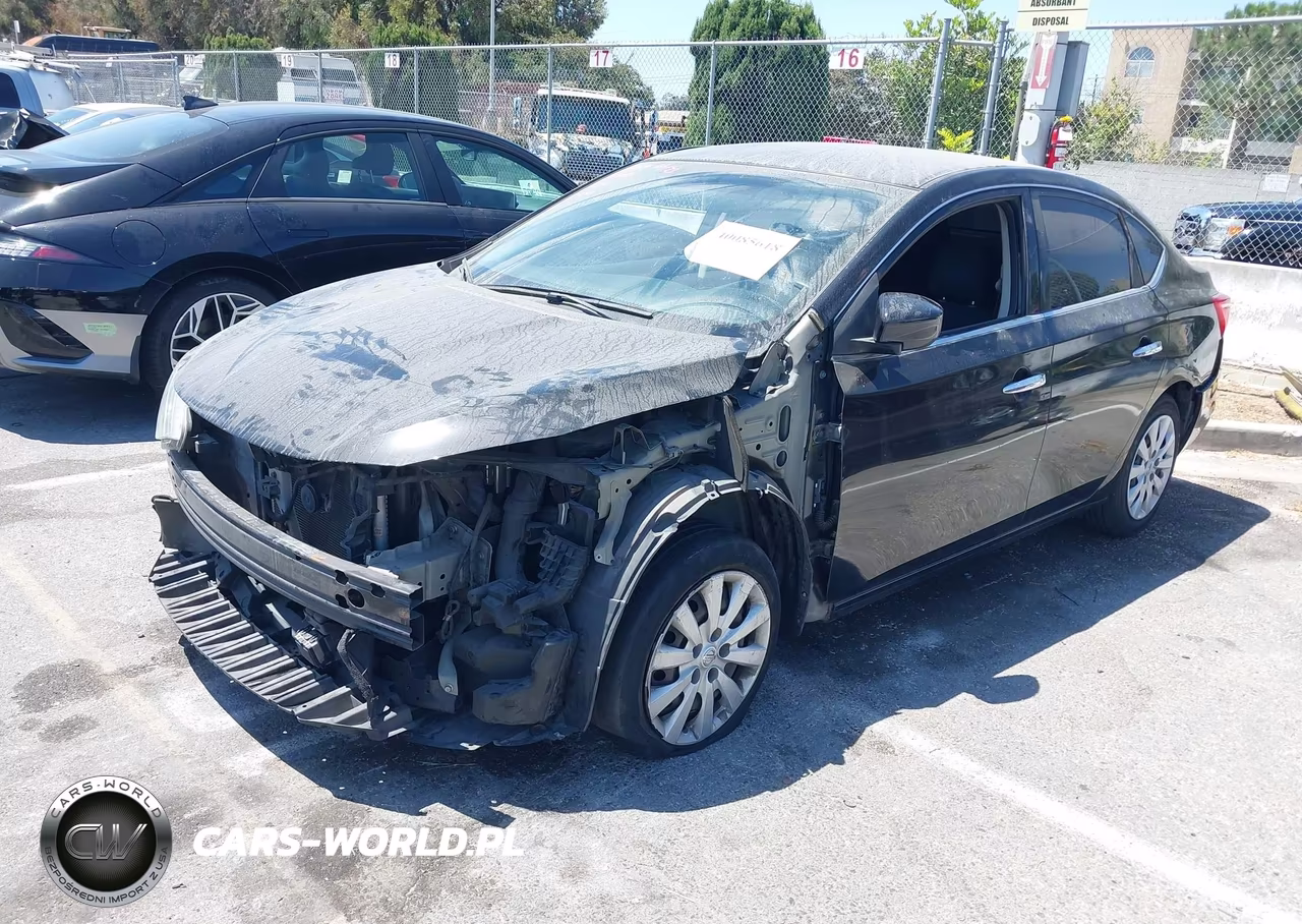 2018 Nissan Sentra S VIN:3N1AB7APXJY247006 - 2