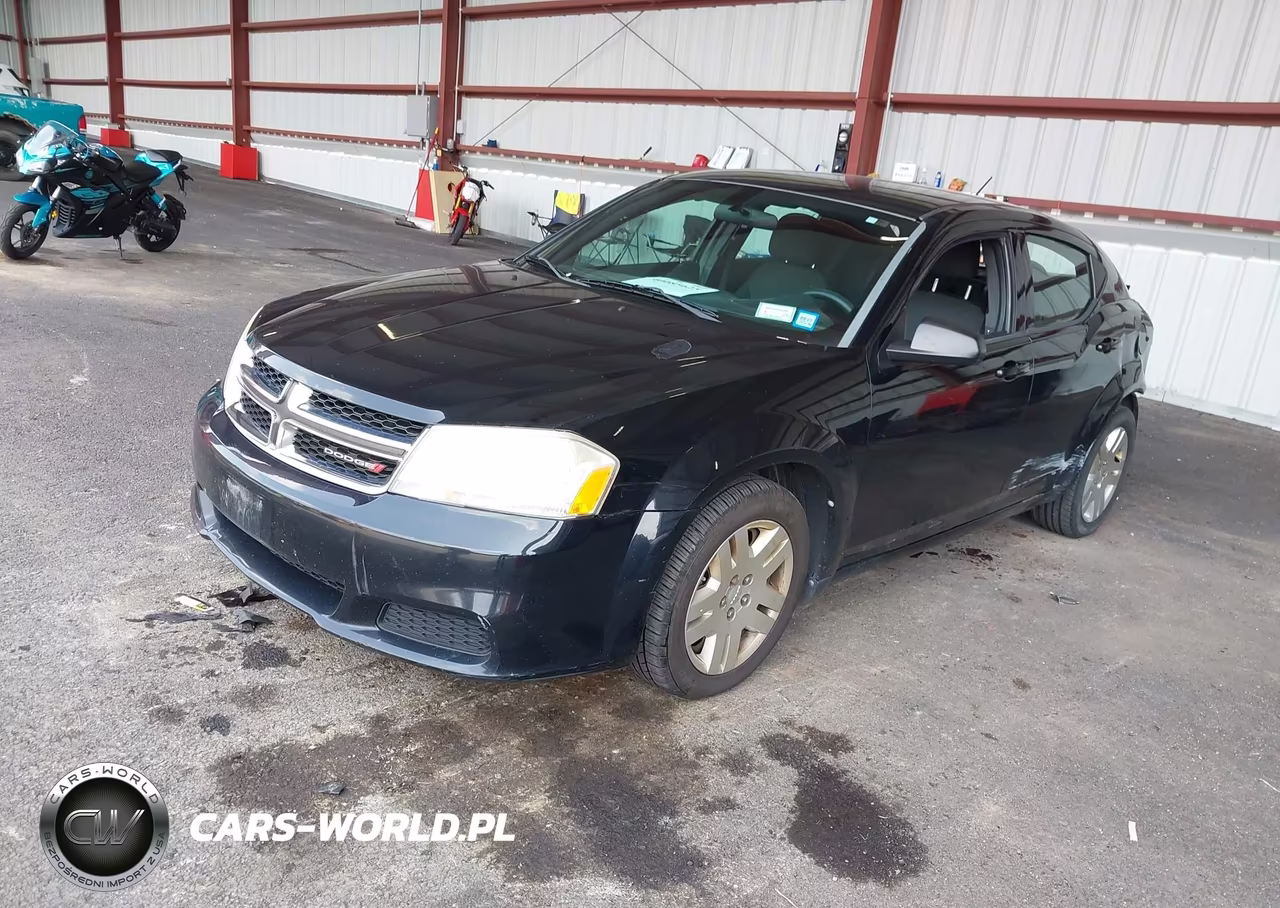 2012 Dodge Avenger Se VIN:1C3CDZAB9CN331550 - 2