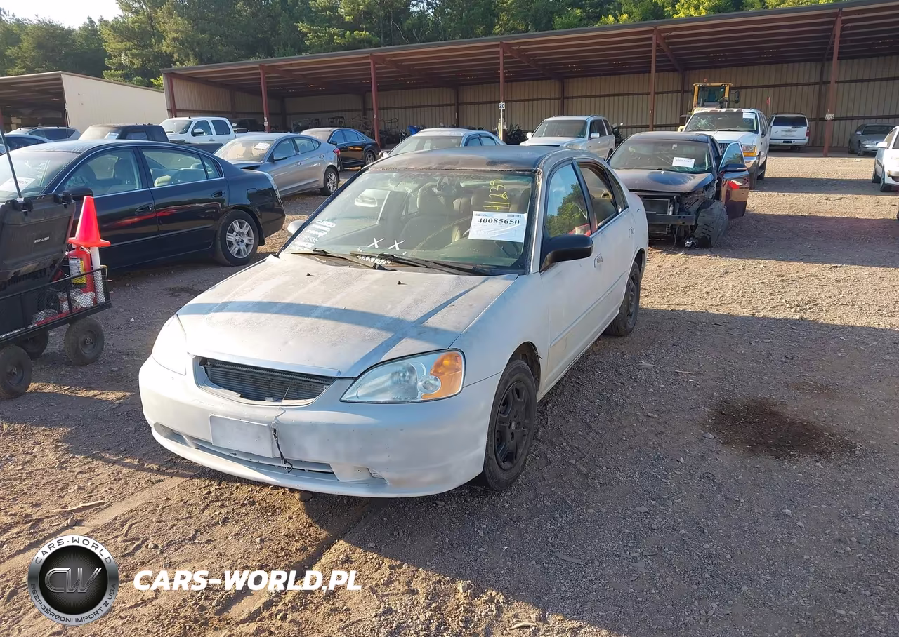 2002 Honda Civic Lx VIN:2HGES16592H589882 - 2