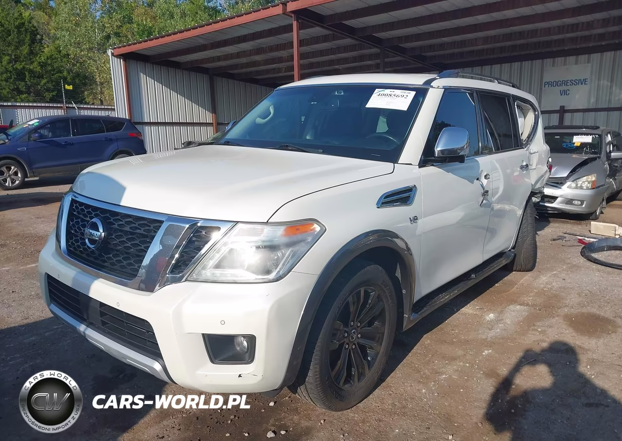 2017 Nissan Armada Platinum VIN:JN8AY2ND5H9011222 - 2