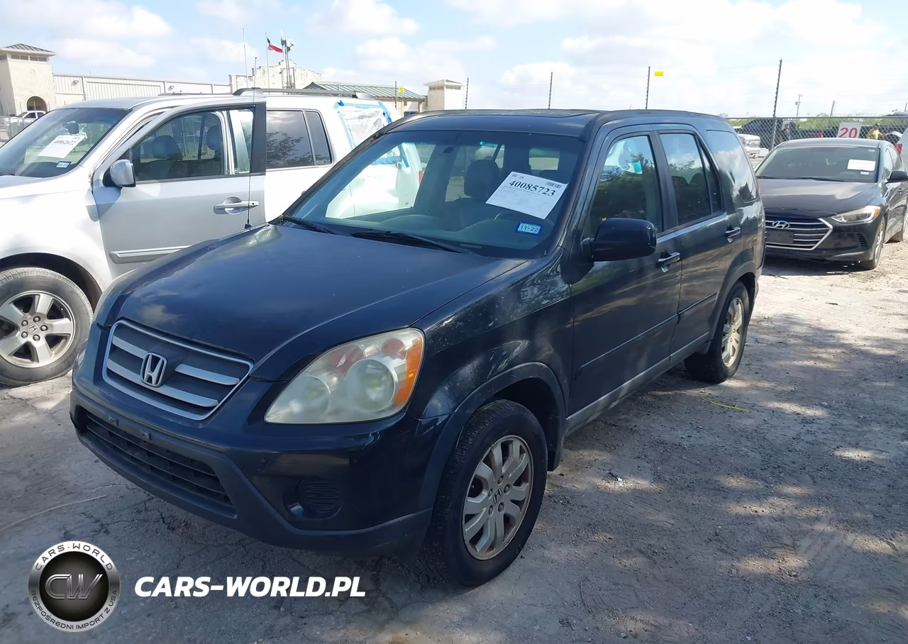 2006 Honda Cr-V Se-Ex VIN:JHLRD78936C001676 - 2