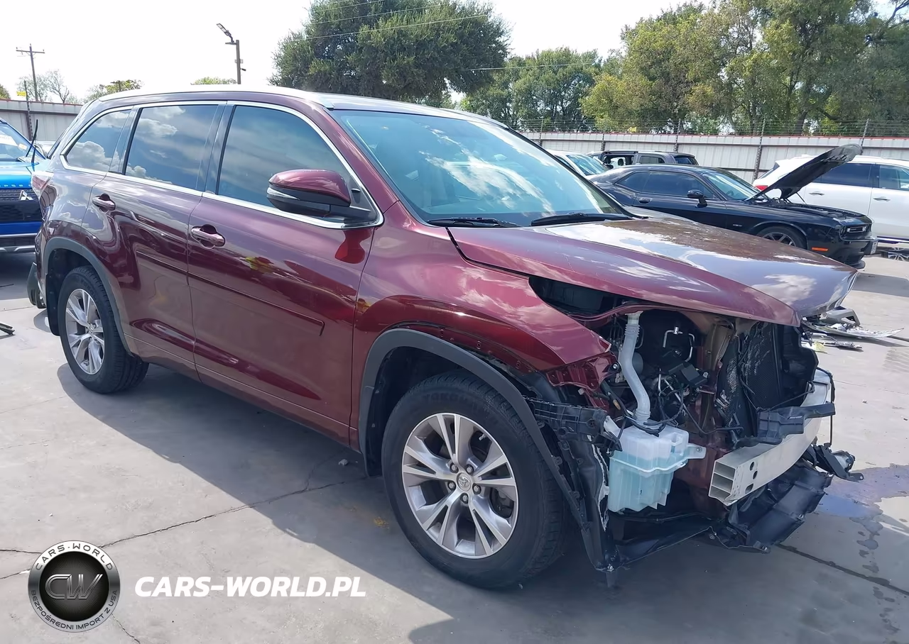 2015 Toyota Highlander Xle V6 – zdjęcie 1 z 17