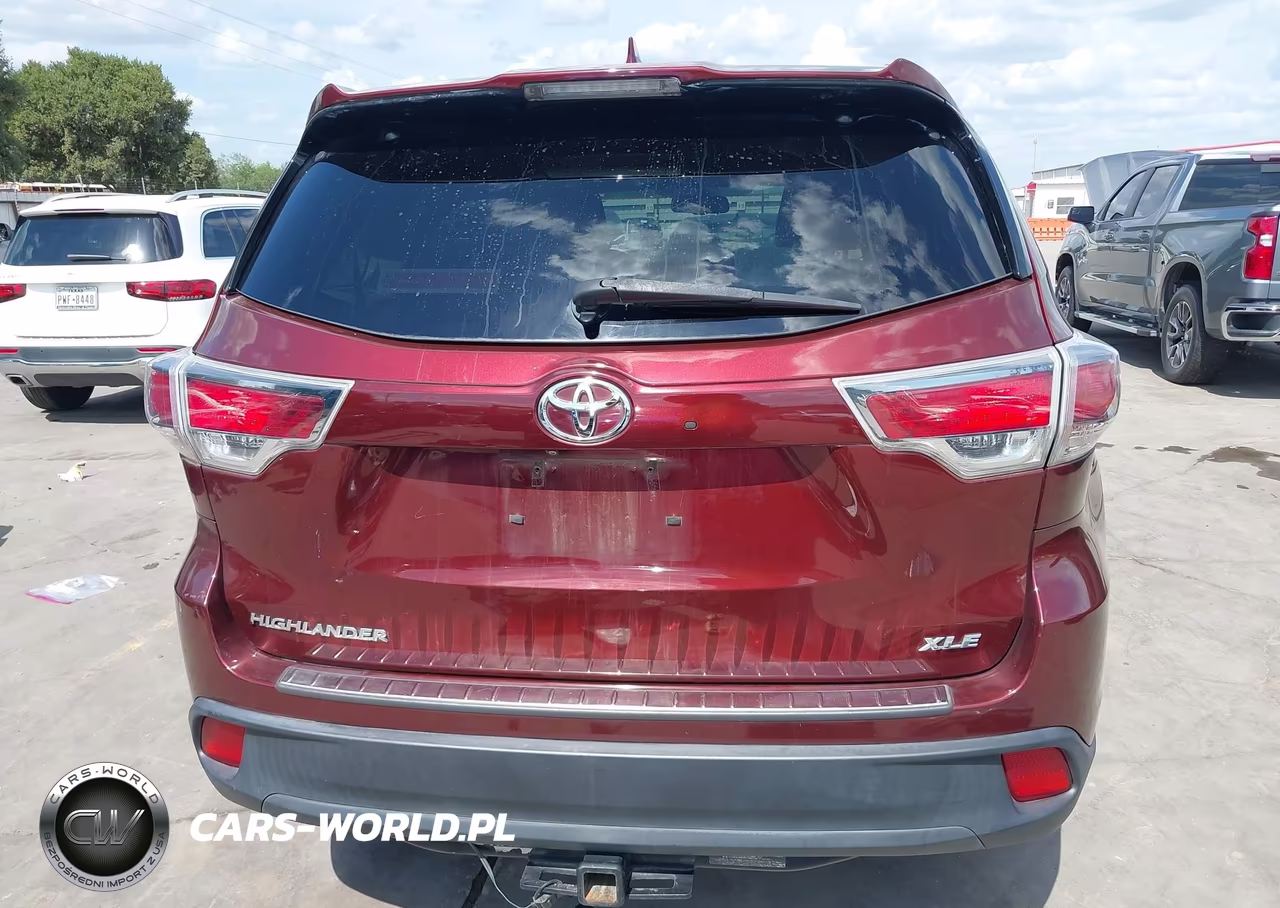2015 Toyota Highlander Xle V6 VIN:5TDKKRFH9FS080828 - 17