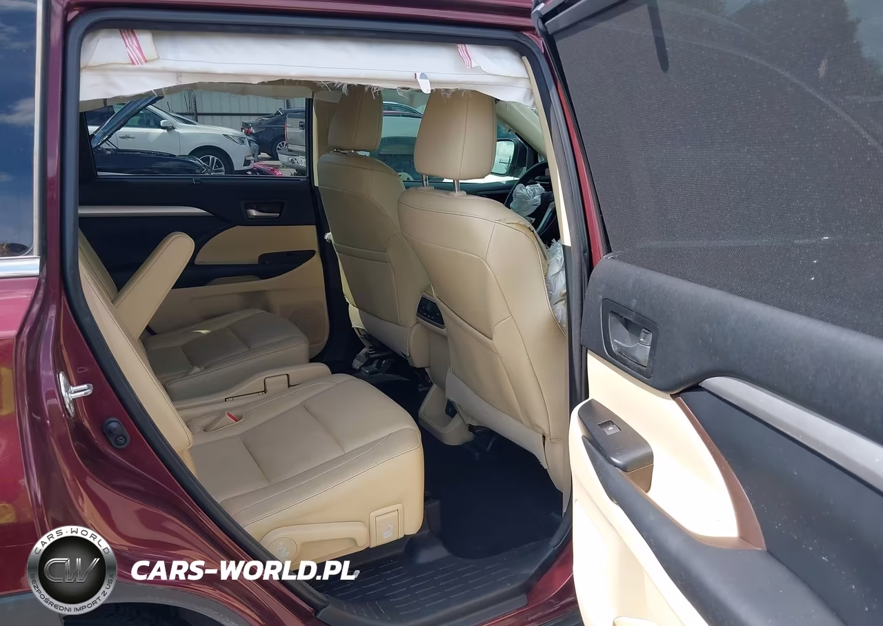 2015 Toyota Highlander Xle V6 VIN:5TDKKRFH9FS080828 - 8