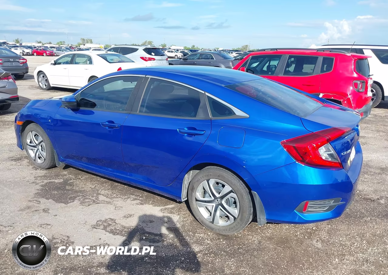 2016 Honda Civic Lx VIN:19XFC2F52GE040100 - 3
