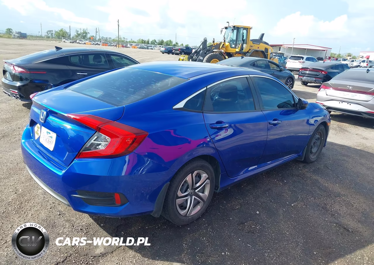 2016 Honda Civic Lx VIN:19XFC2F52GE040100 - 4