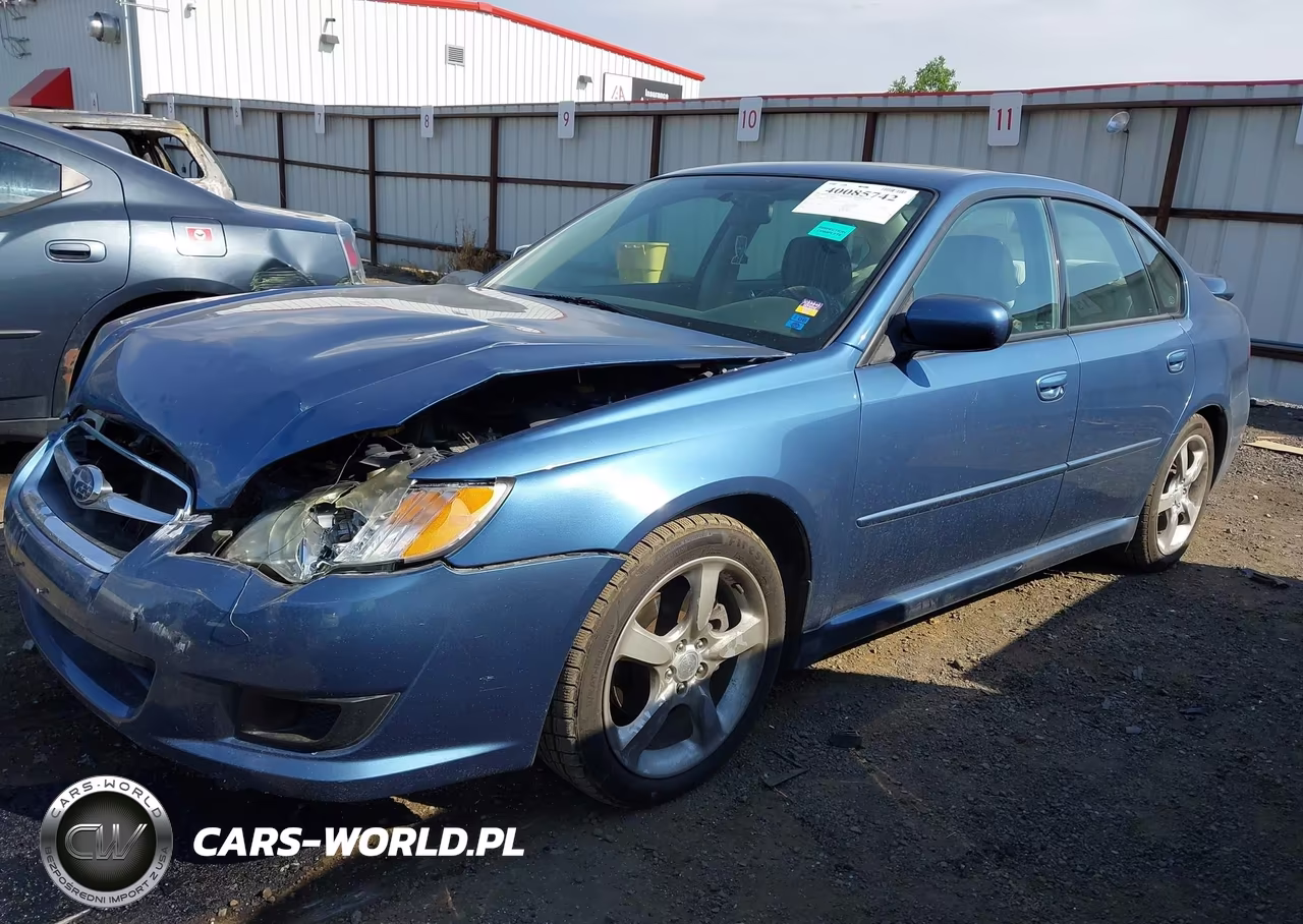 2008 Subaru Legacy 2.5I VIN:4S3BL616187205836 - 2