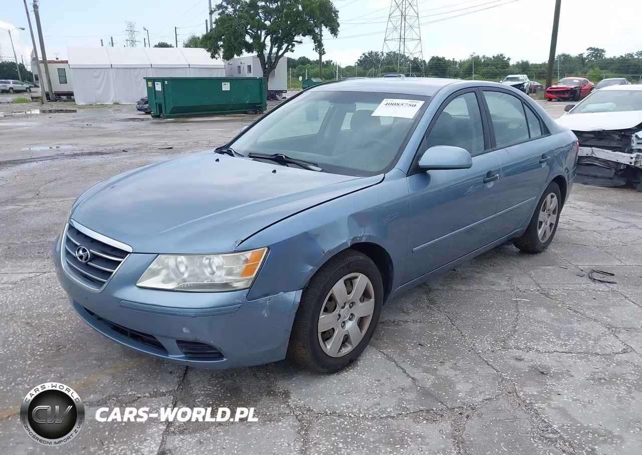 2010 Hyundai Sonata Gls VIN:5NPET4AC8AH603327 - 2