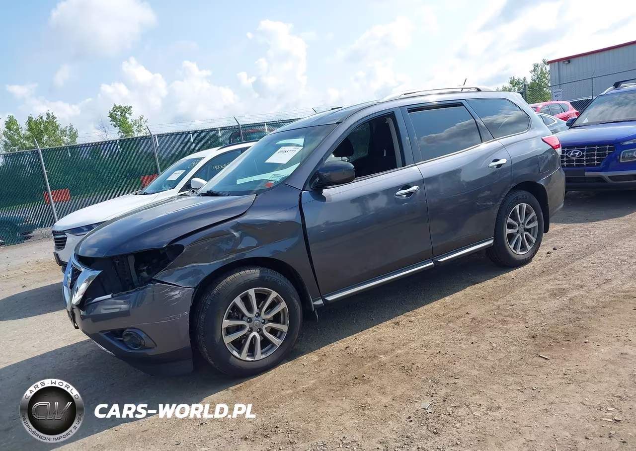 2014 Nissan Pathfinder Sv VIN:5N1AR2MMXEC732897 - 2