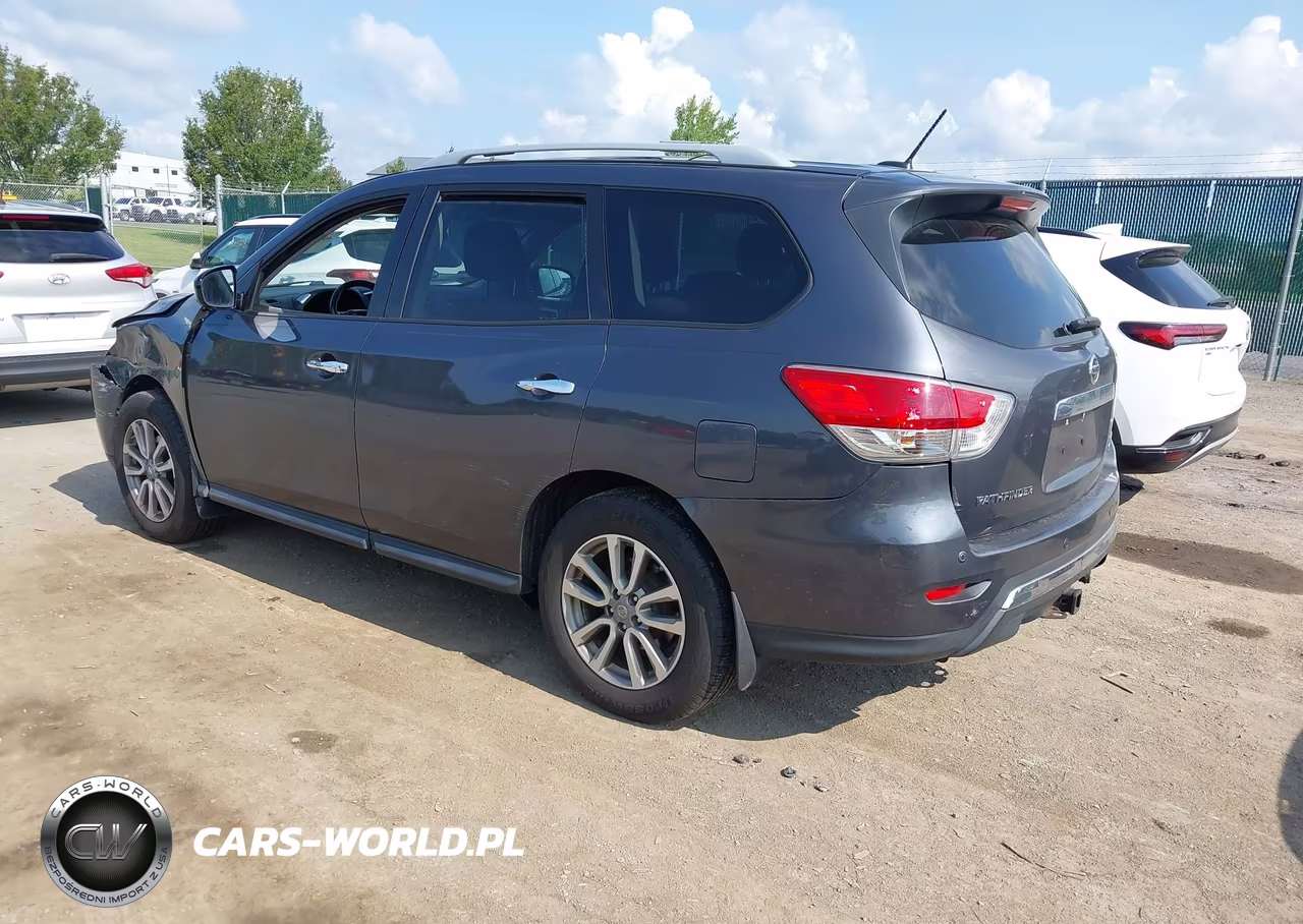 2014 Nissan Pathfinder Sv VIN:5N1AR2MMXEC732897 - 3