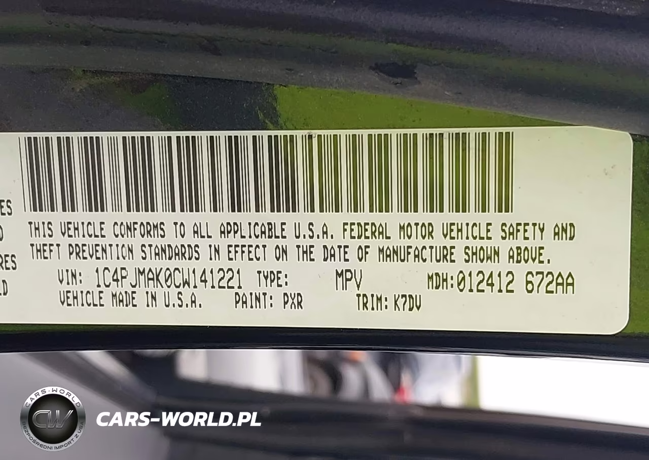 2012 Jeep Liberty Sport VIN:1C4PJMAK0CW141221 - 9