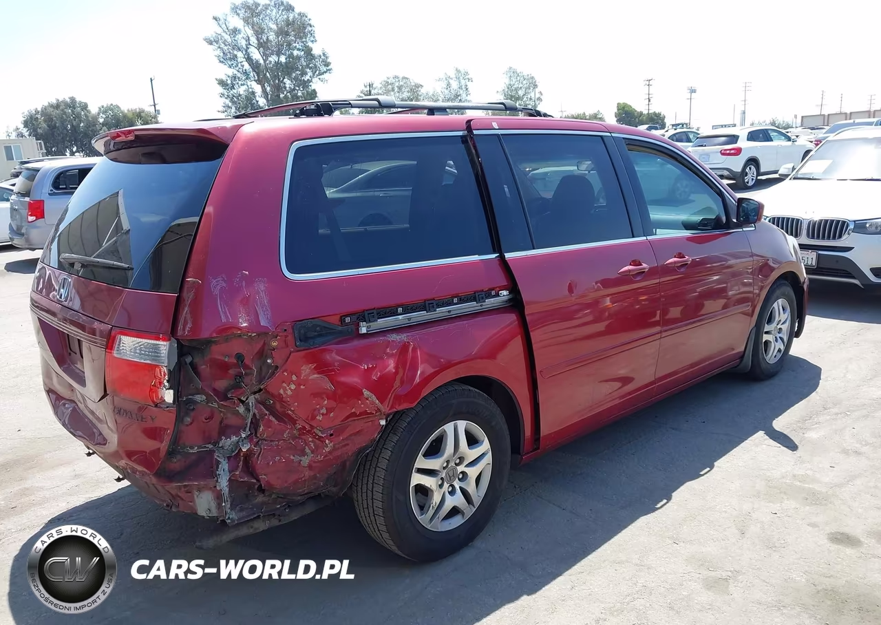 2005 Honda Odyssey Ex-L VIN:5FNRL38765B058012 - 4