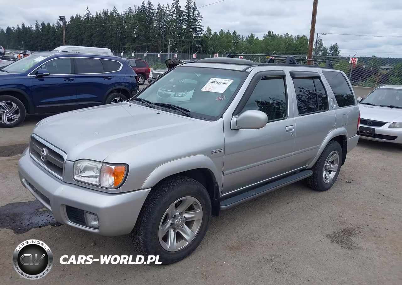 2004 Nissan Pathfinder Le Platinum VIN:JN8DR09Y74W907898 - 2