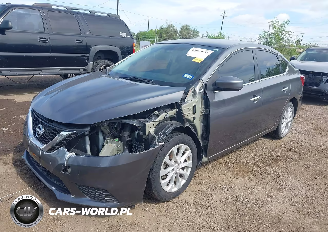 2019 Nissan Sentra Sv VIN:3N1AB7AP3KY427638 - 2