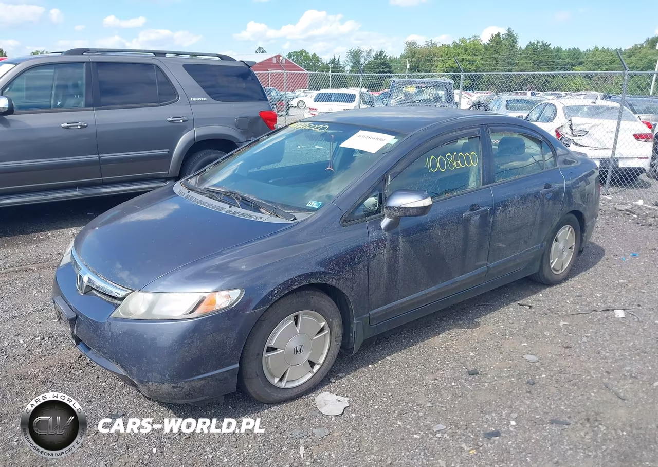 2008 Honda Civic Hybrid VIN:JHMFA36298S000966 - 2