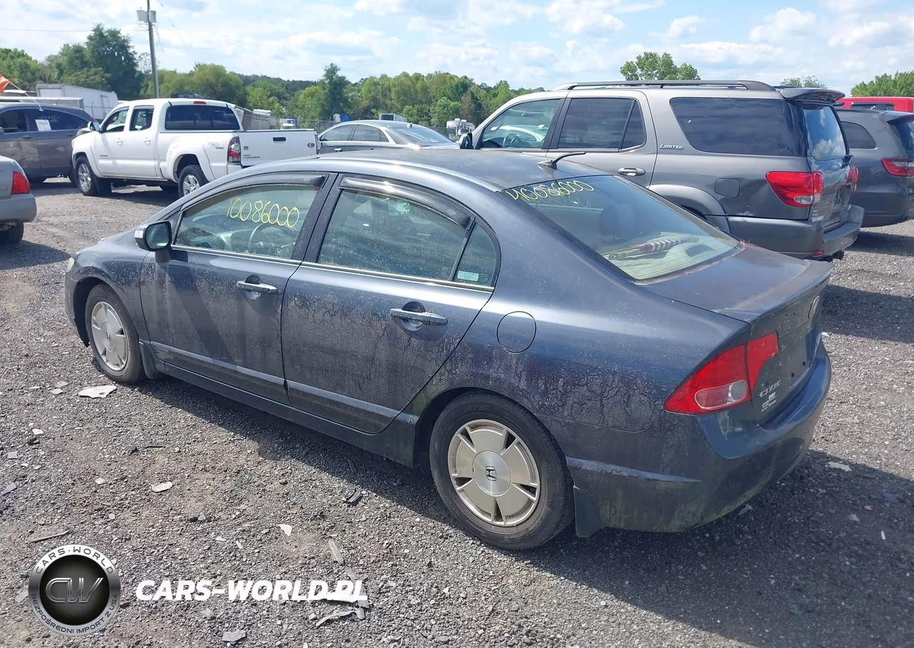 2008 Honda Civic Hybrid VIN:JHMFA36298S000966 - 3