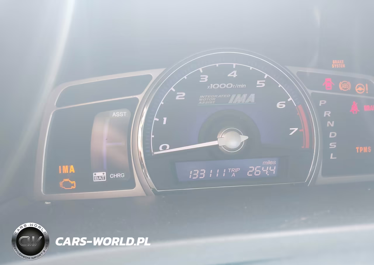 2008 Honda Civic Hybrid VIN:JHMFA36298S000966 - 7