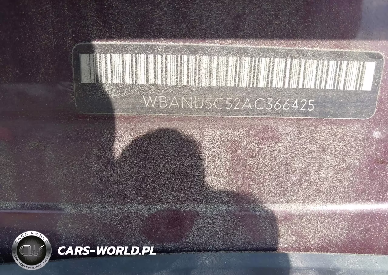 2010 BMW 528I VIN:WBANU5C52AC366425 - 9