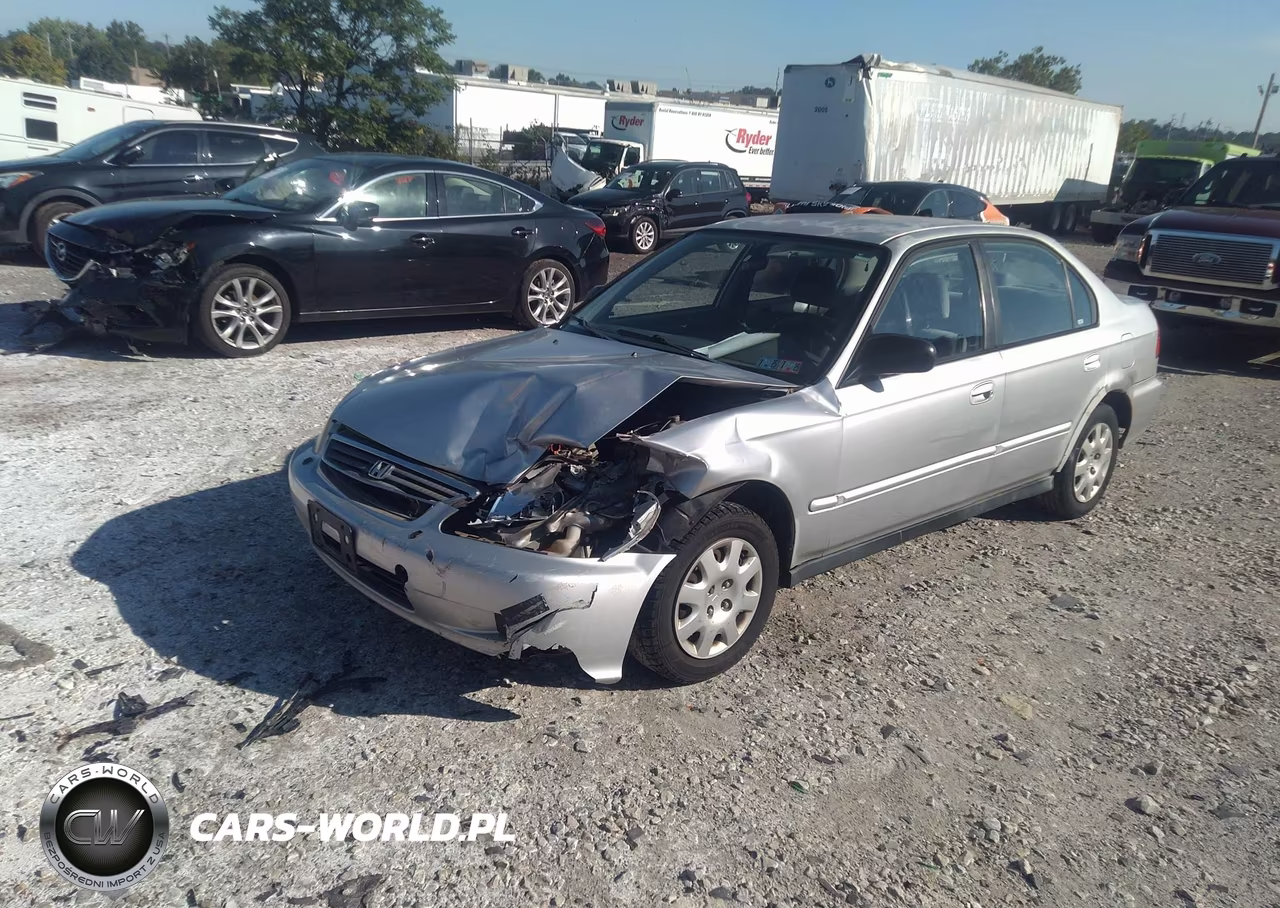 2000 Honda Civic Value Package VIN:2HGEJ6615YH599069 - 2
