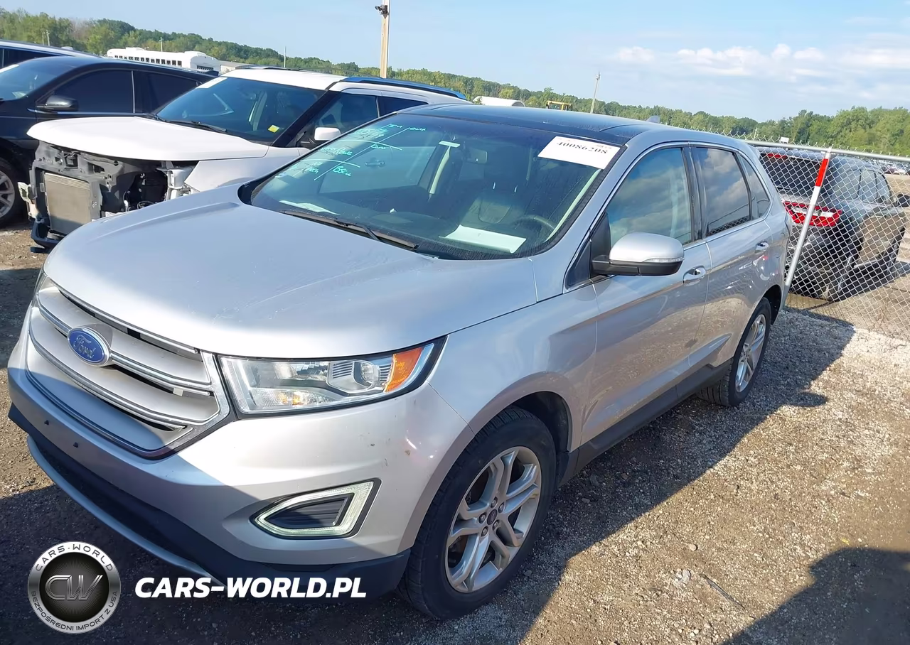 2015 Ford Edge Titanium VIN:2FMTK3K93FBB13447 - 2