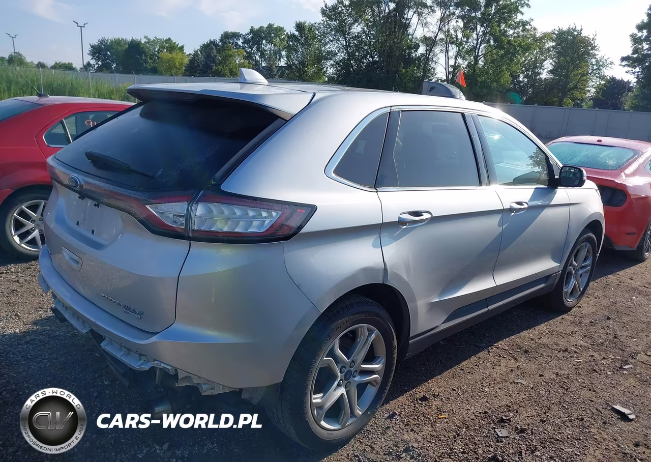 2015 Ford Edge Titanium VIN:2FMTK3K93FBB13447 - 4