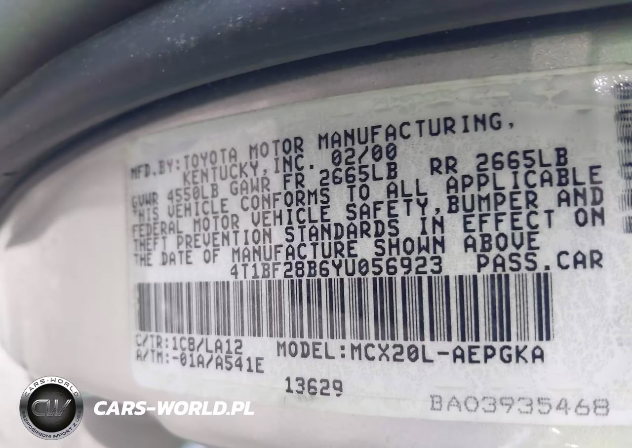 2000 Toyota Avalon Xls VIN:4T1BF28B6YU056923 - 9