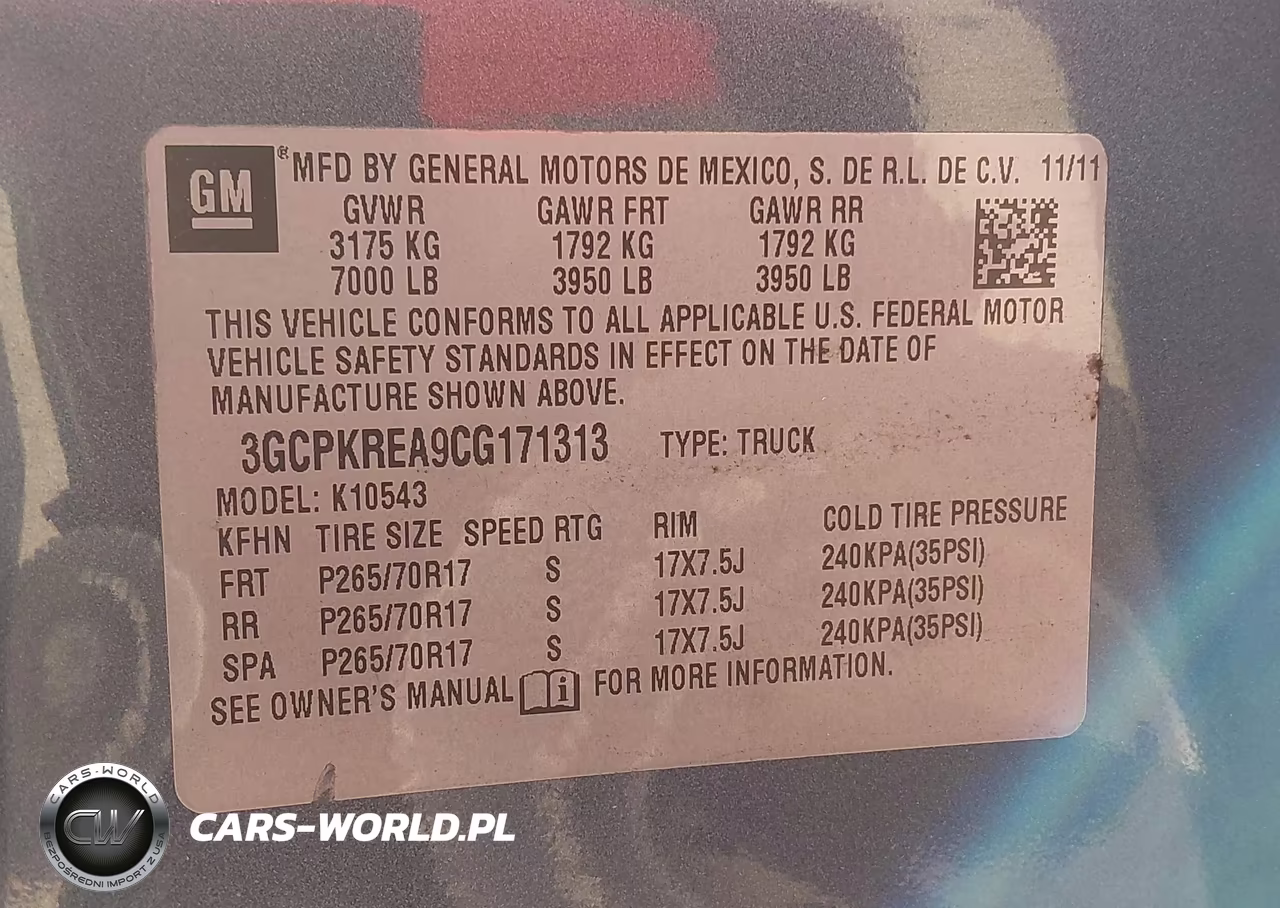 2012 Chevrolet Silverado K1500 Ls VIN:3GCPKREA9CG171313 - 9
