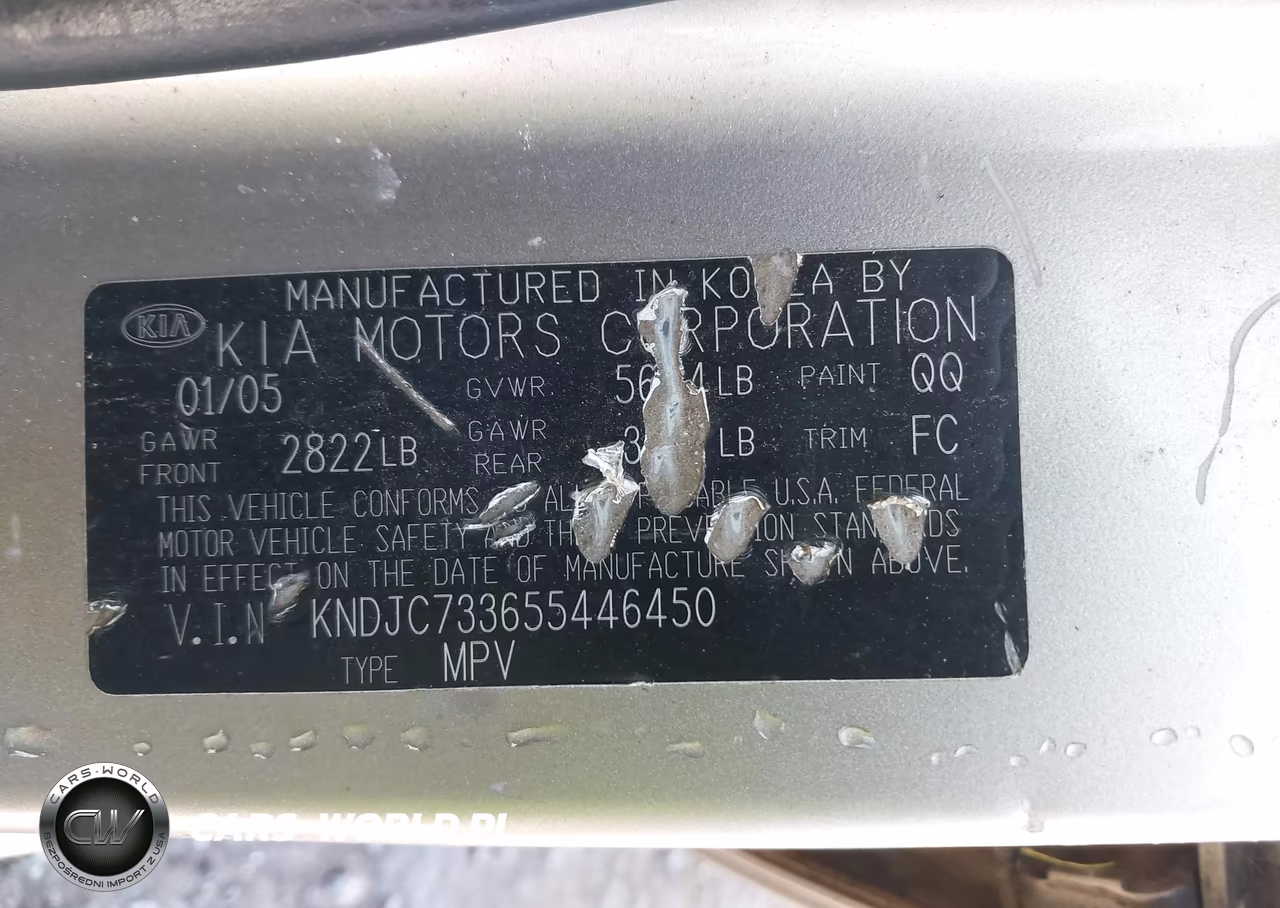 2005 Kia Sorento Ex-Lx VIN:KNDJC733655446450 - 9