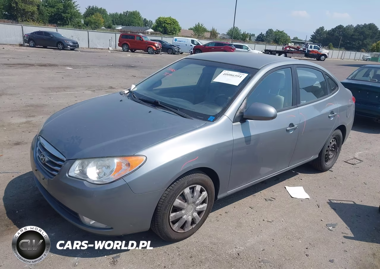 2010 Hyundai Elantra Gls VIN:KMHDU4AD6AU167516 - 2