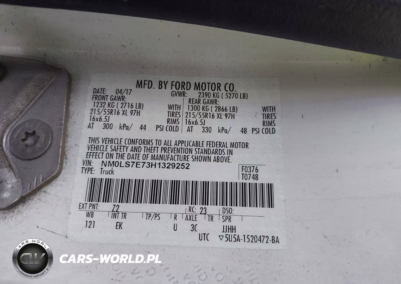 2017 Ford Transit Connect Xl VIN:NM0LS7E73H1329252 - 9