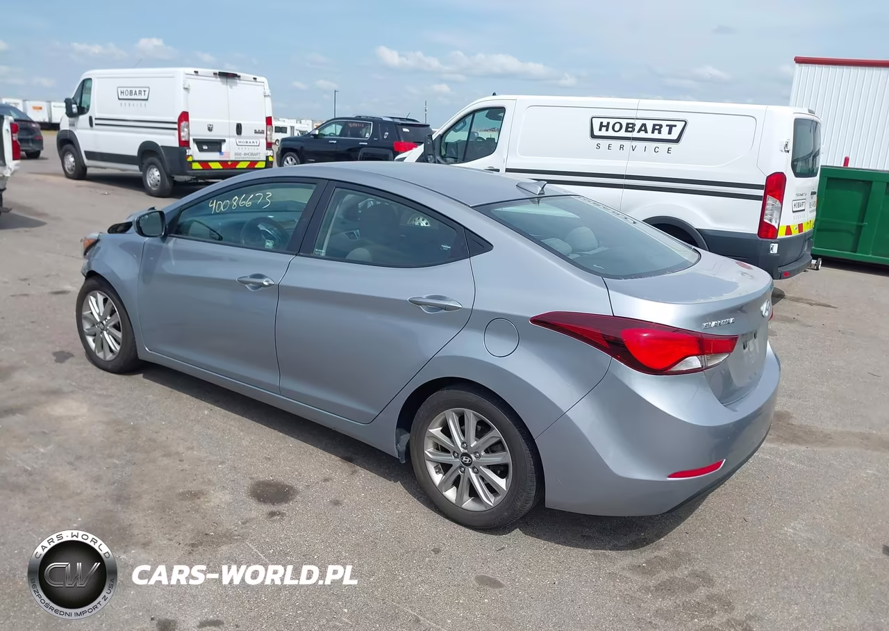 2016 Hyundai Elantra Se VIN:5NPDH4AE3GH788748 - 3
