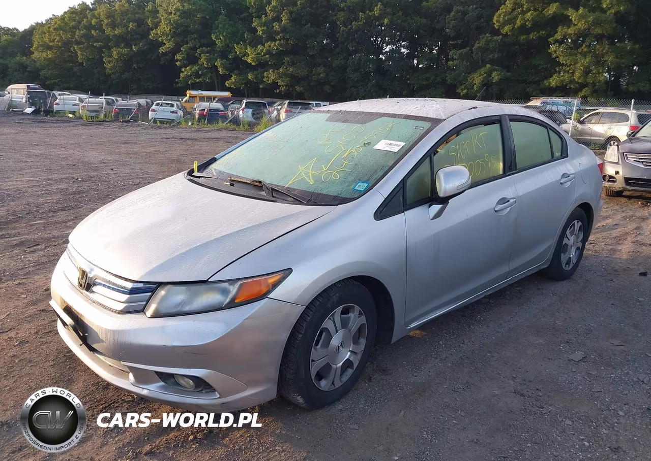 2012 Honda Civic Hybrid VIN:JHMFB4F31CS010167 - 2