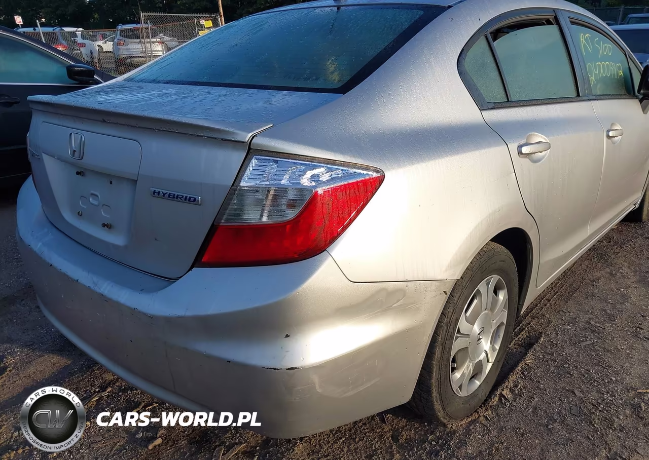 2012 Honda Civic Hybrid VIN:JHMFB4F31CS010167 - 6