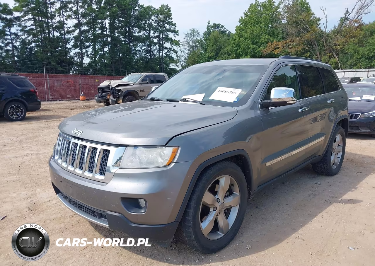 2012 Jeep Grand Cherokee Overland VIN:1C4RJFCT4CC288489 - 2