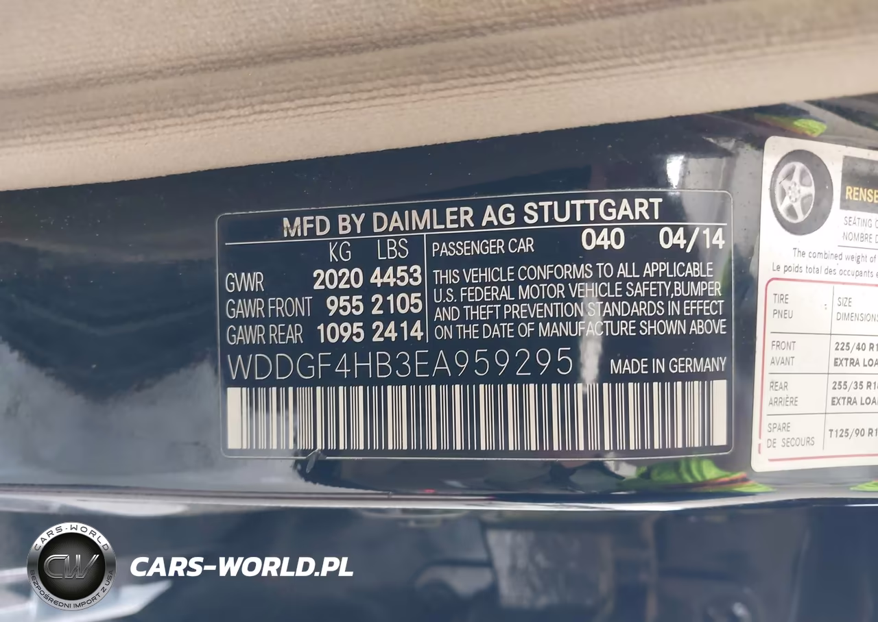 2014 Mercedes-Benz C 250 Luxury-Sport VIN:WDDGF4HB3EA959295 - 9