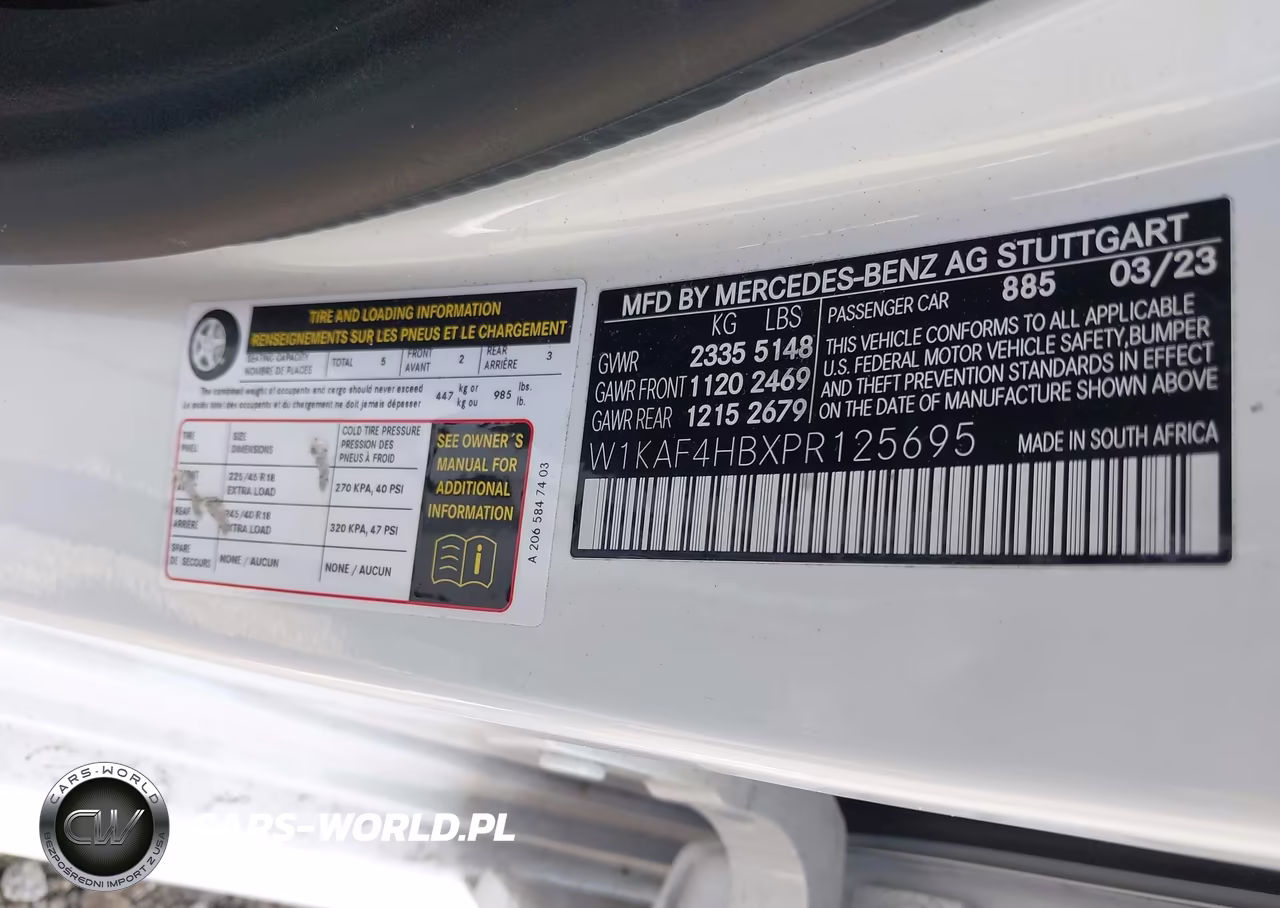 2023 Mercedes-Benz C 300 4Matic VIN:W1KAF4HBXPR125695 - 9