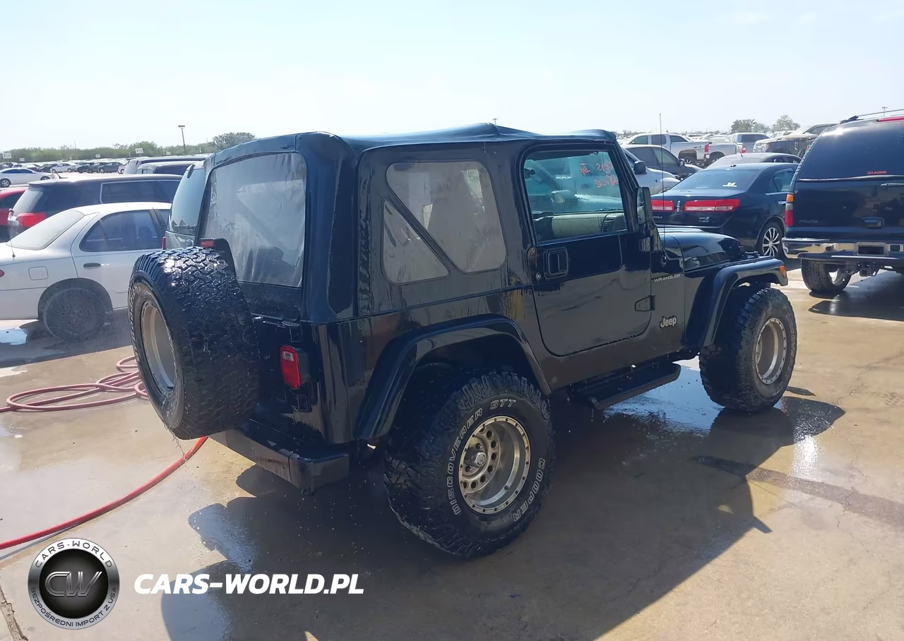 2002 Jeep Wrangler Sport VIN:1J4FA49S22P701050 - 4