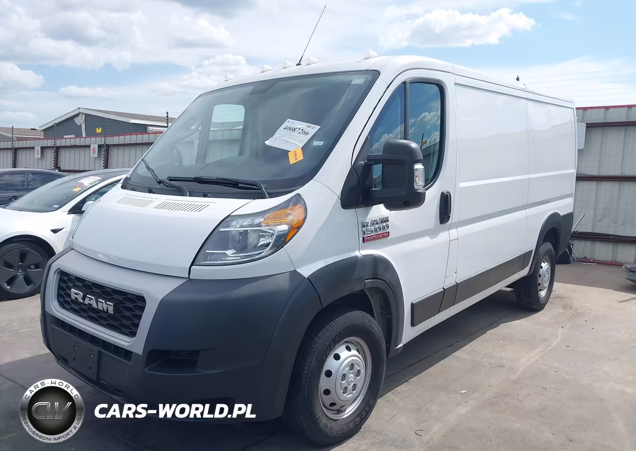 2019 Ram Promaster 1500 Low Roof 136 Wb VIN:3C6TRVAG6KE508213 - 2