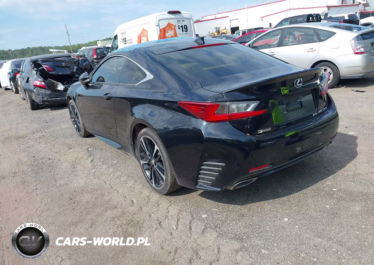 2015 Lexus Rc 350 VIN:JTHSE5BC8F5004371 - 3