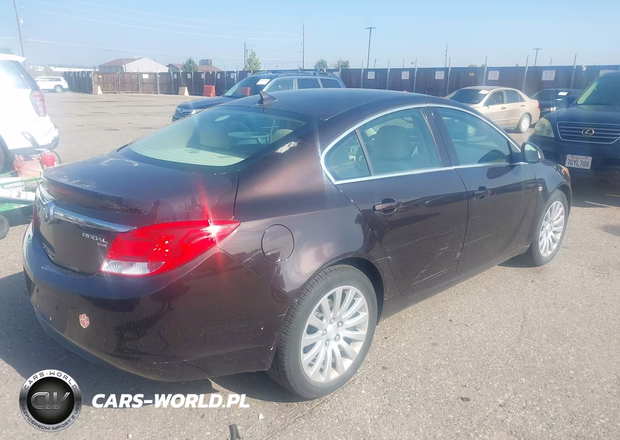 2011 Buick Regal Cxl Russelsheim VIN:W04GN5EC7B1111491 - 4