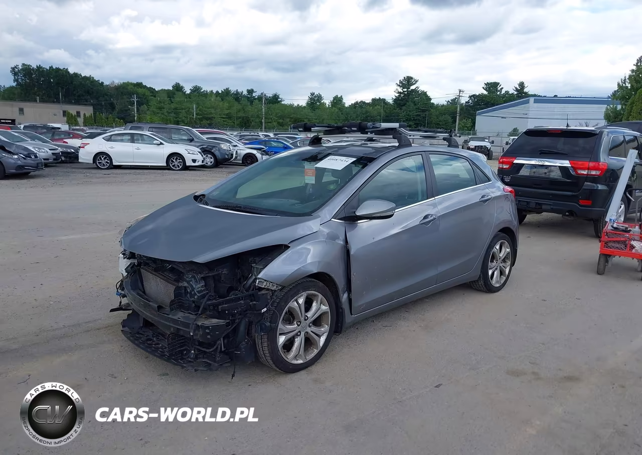 2014 Hyundai Elantra Gt VIN:KMHD35LH3EU202270 - 2