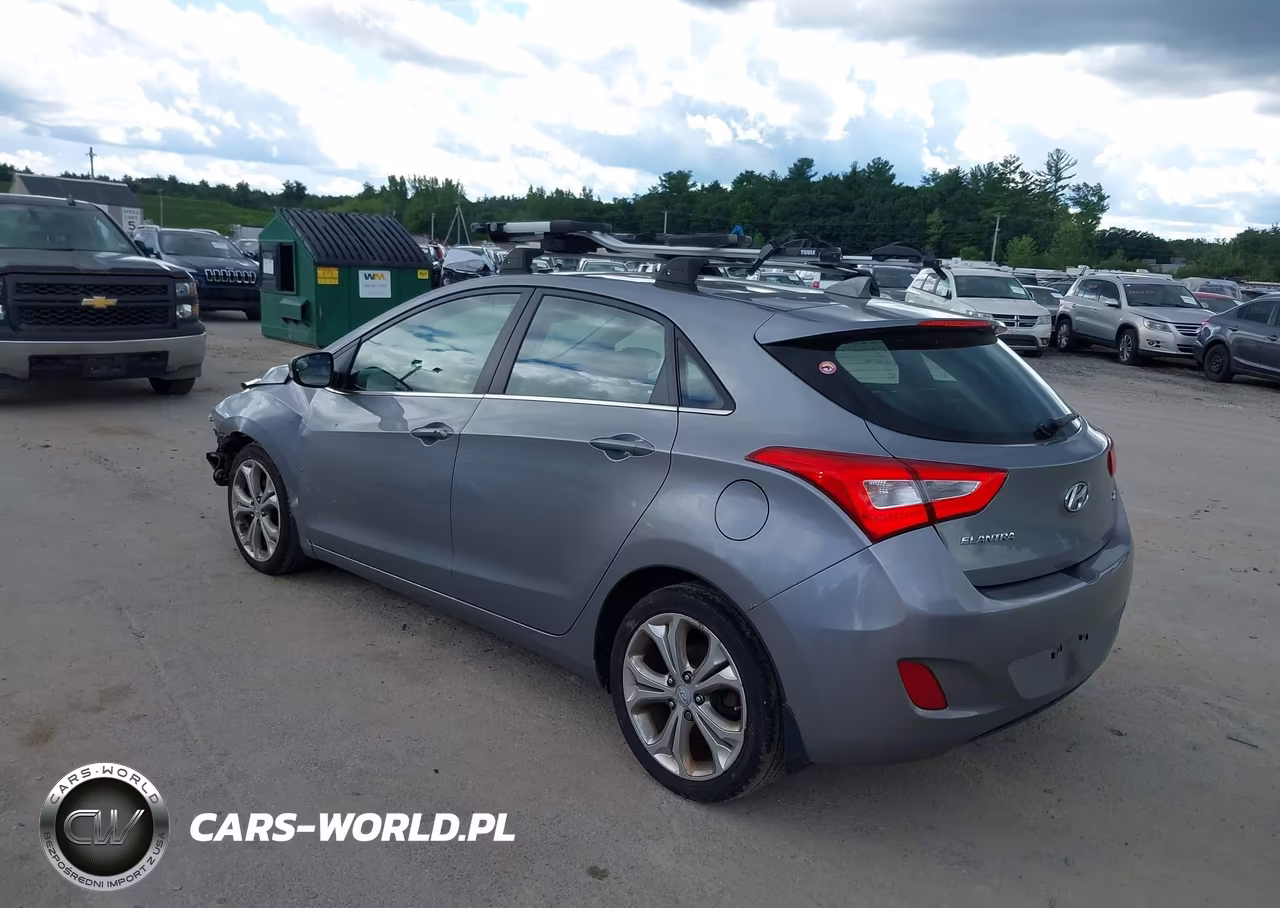 2014 Hyundai Elantra Gt VIN:KMHD35LH3EU202270 - 3