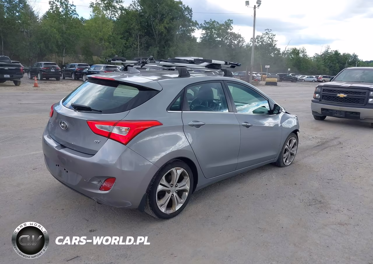 2014 Hyundai Elantra Gt VIN:KMHD35LH3EU202270 - 4