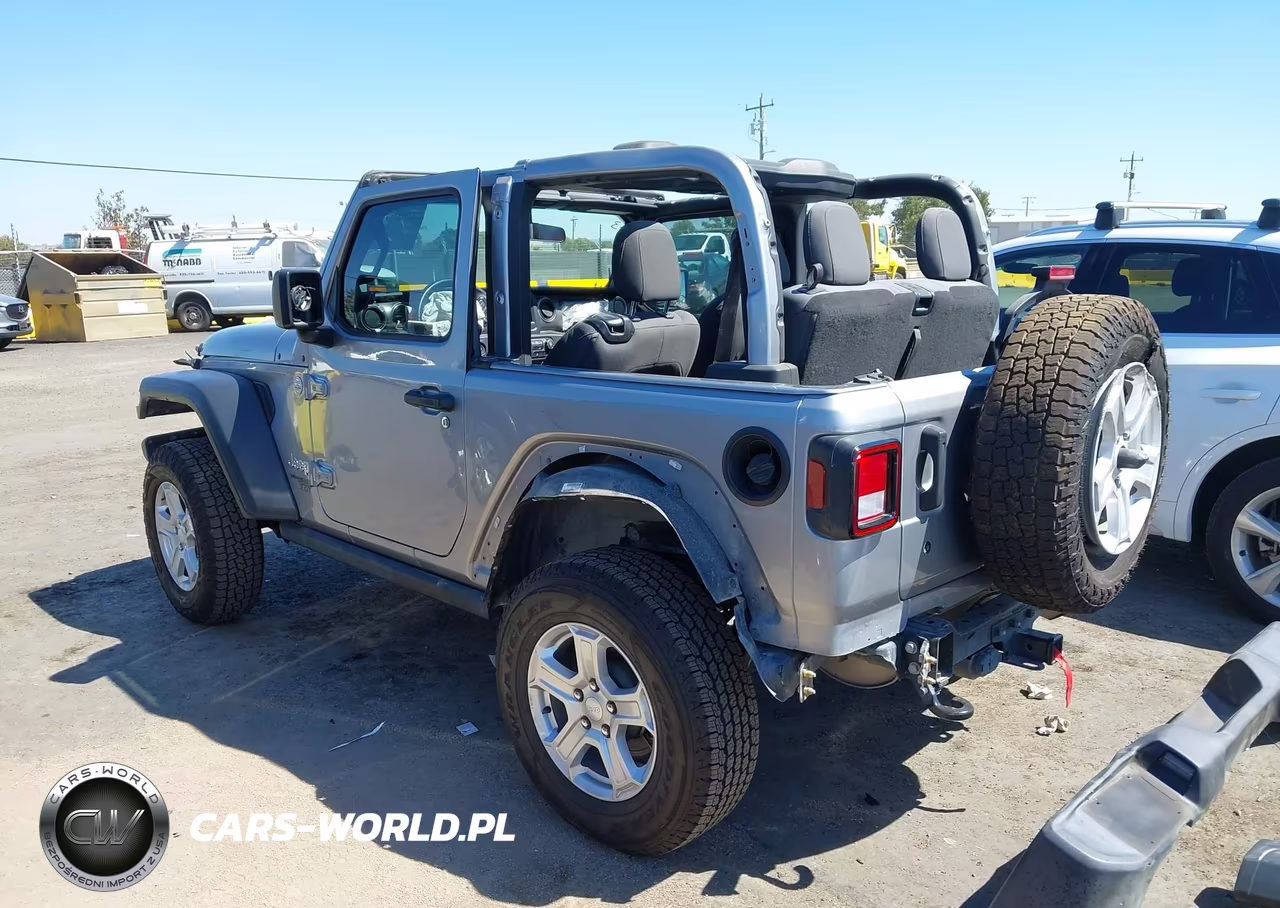 2019 Jeep Wrangler Sport S 4X4 VIN:1C4GJXAN6KW545182 - 3