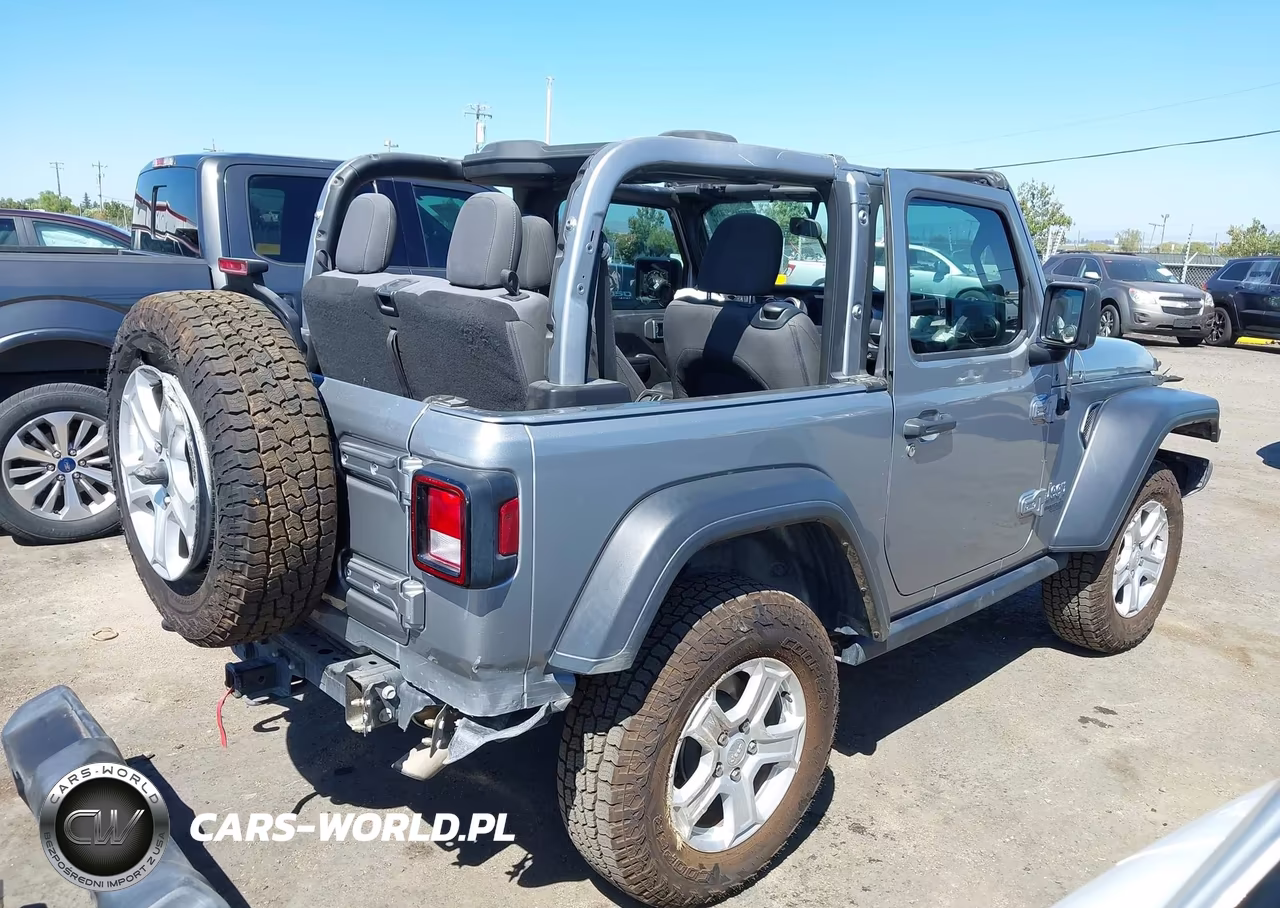 2019 Jeep Wrangler Sport S 4X4 VIN:1C4GJXAN6KW545182 - 4
