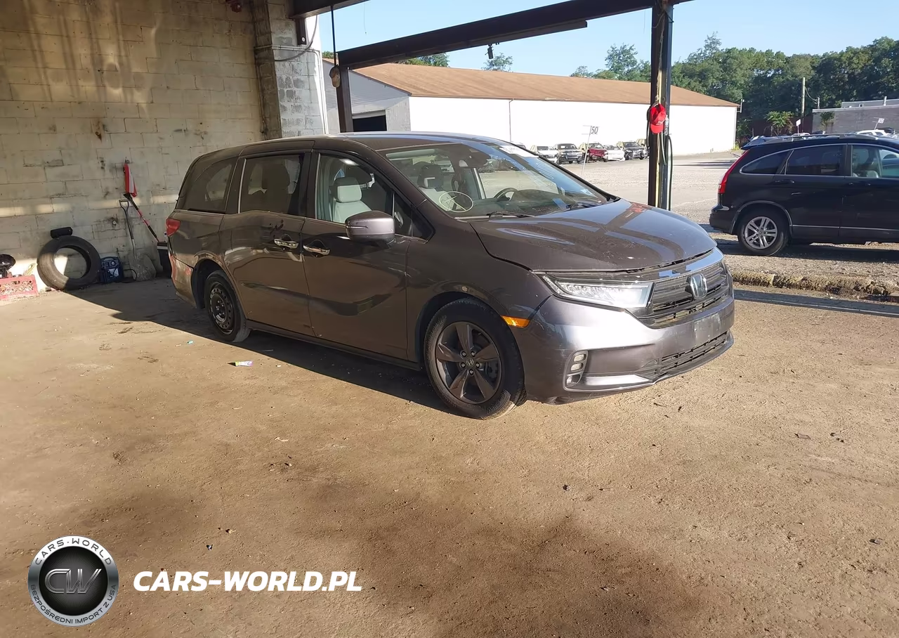 2022 Honda Odyssey Ex VIN:5FNRL6H53NB011262 - 1