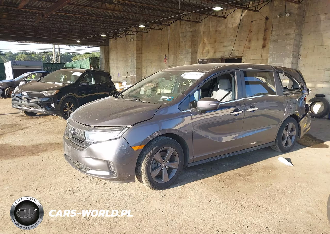 2022 Honda Odyssey Ex VIN:5FNRL6H53NB011262 - 2